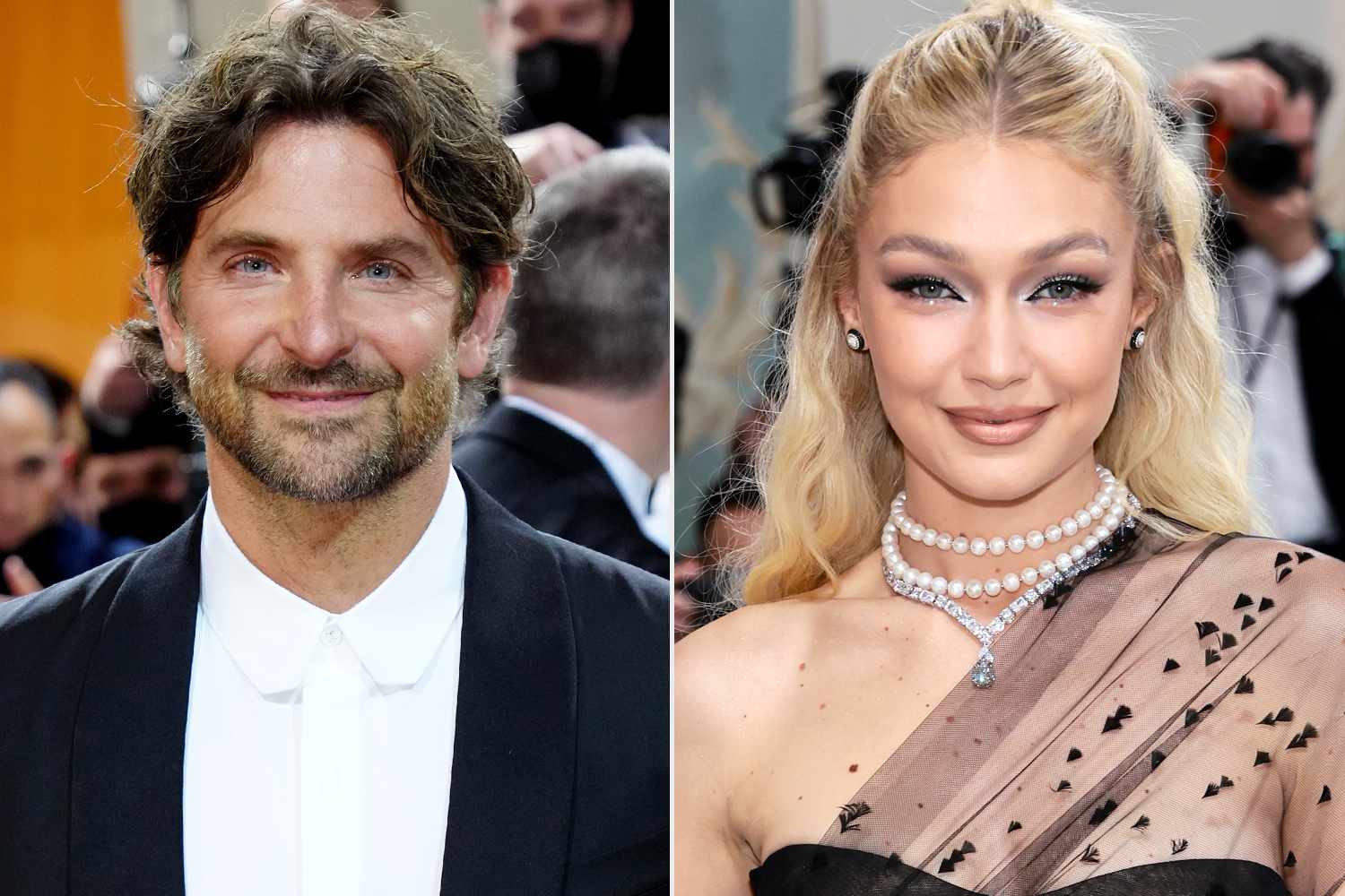 Gigi Hadid and Bradley Cooper